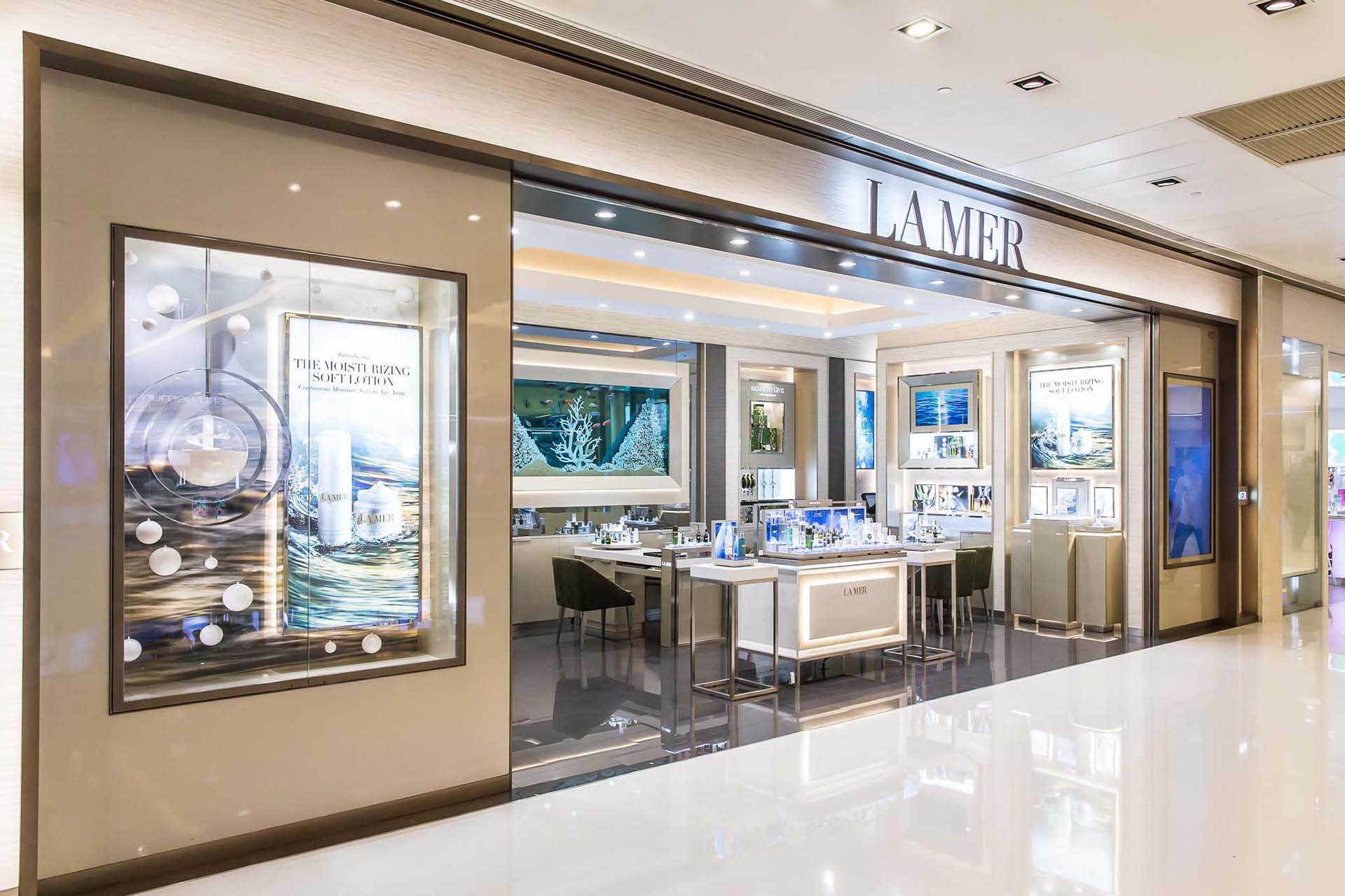 La Mer New Town Plaza Shatin Hong Kong Store Design Development and Project Management by Plaap Design