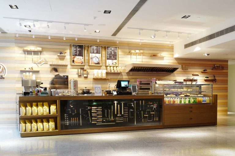 Madera Cafe Wong Chuk Hang Hong Kong Store Logo Re-design, New Interior Concept and Styling by Plaap Design