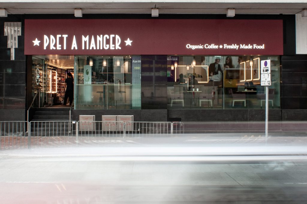 Pret A Manger AIA Tower Hong Kong Store Interior Design and Styling by Plaap Design