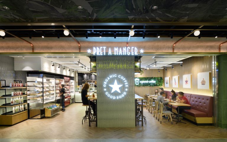 Pret A Manger K11 Musea Hong Kong Store Interior Design and Styling by Plaap Design