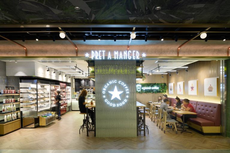 Pret A Manger K11 Musea Hong Kong Store Interior Design and Styling by Plaap Design