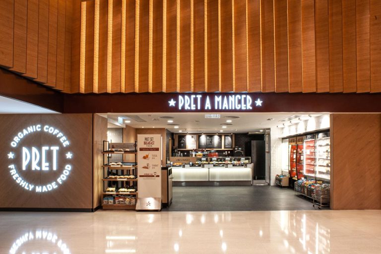 Pret A Manger Landmark Hong Kong Store Interior Design and Styling by Plaap Design