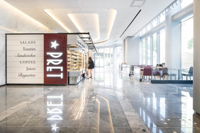 Pret A Manger The Quayside Hong Kong Store Interior Design and Styling by Plaap Design