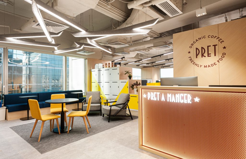 Pret A Manger Head Office Hong Kong Interior Design and Styling by Plaap Design