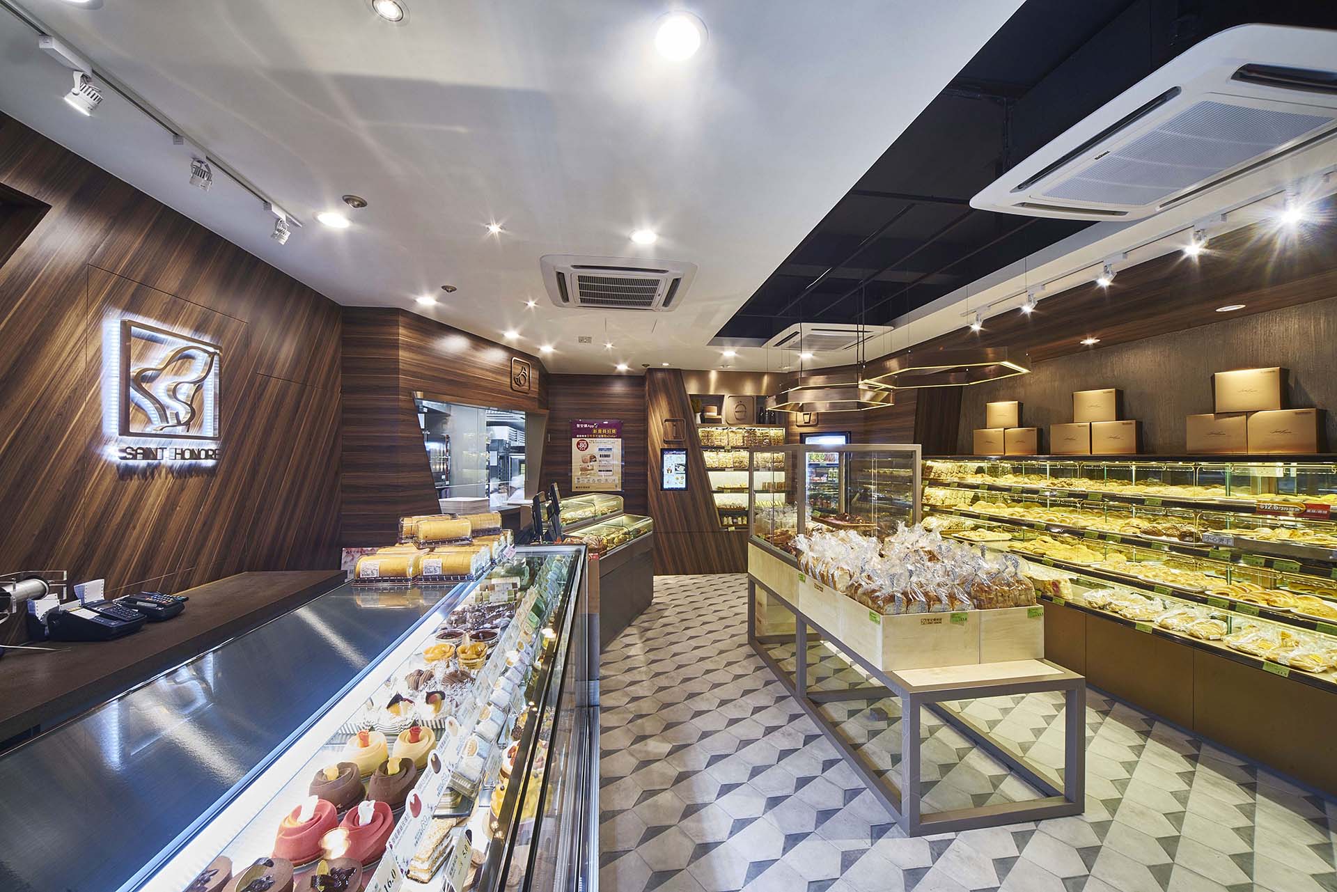 Saint Honore Cake Shop Lan Fong Road Hong Kong Store Interior Design and Styling by Plaap Design