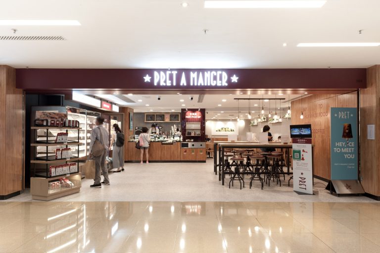 Pret A Manger Cityplaza Hong Kong Store Interior Design and Styling by Plaap Design