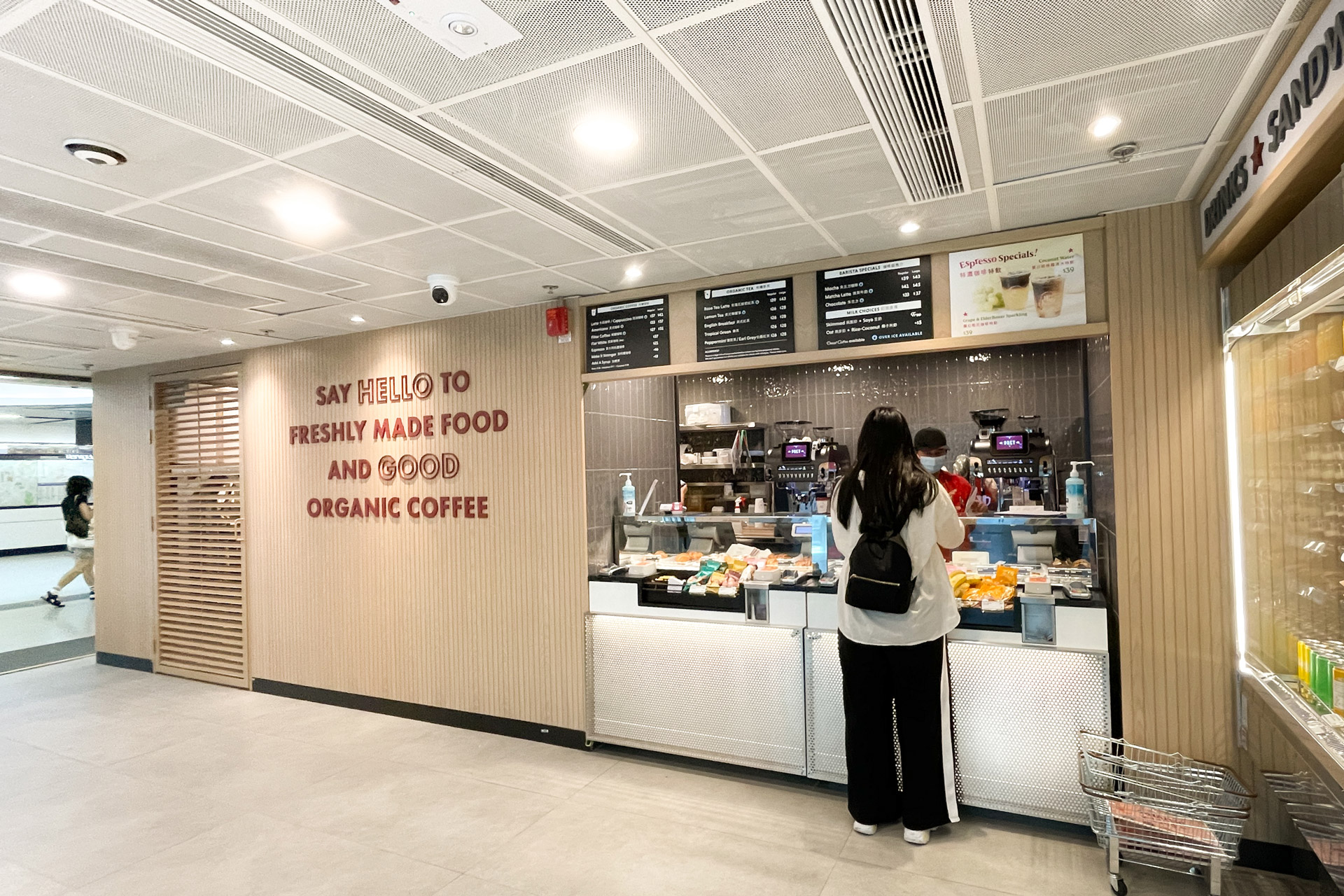 Pret A Manger Hung Hom Station Hong Kong Store Interior Design and Styling by Plaap Design