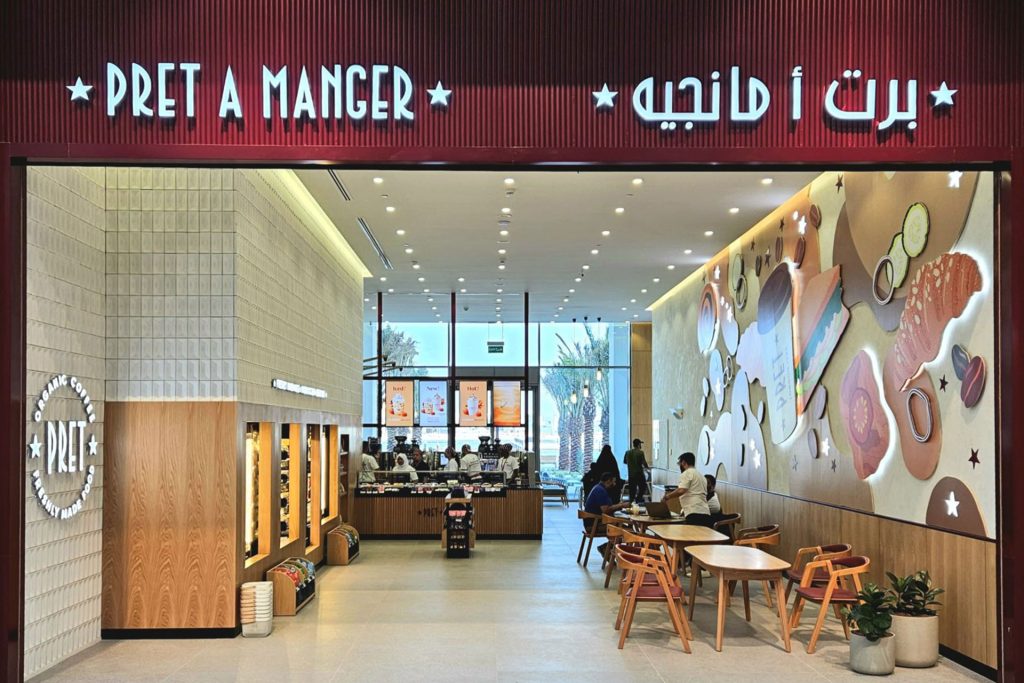 Pret A Manger Kuwait Store Interior Design and Styling by Plaap Design