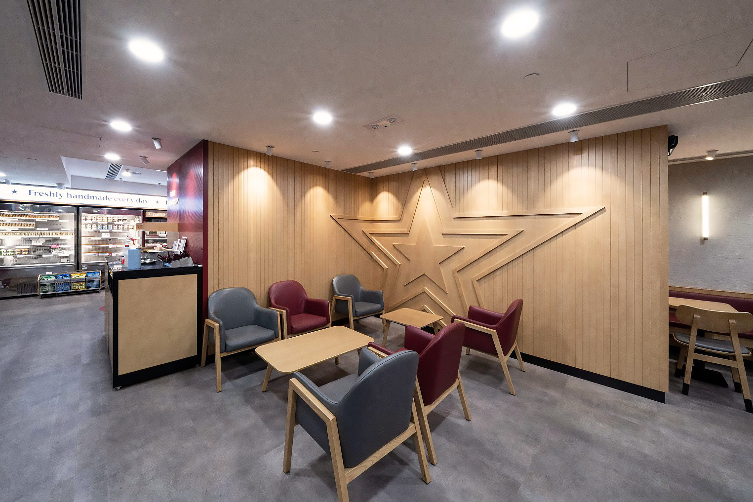 Pret A Manger Lee Garden Two Hong Kong Store Interior Design and Styling by Plaap Design