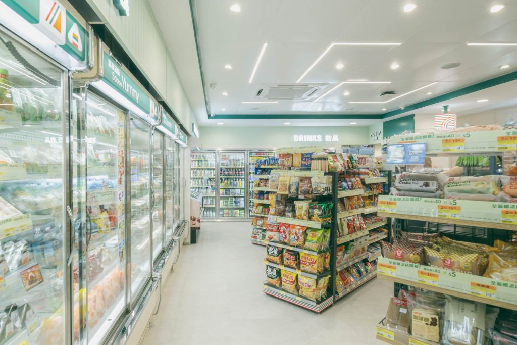 7-Eleven Concept Store Causeway Bay Hong Kong Store Interior, Signage and Artwork Design by Plaap Design