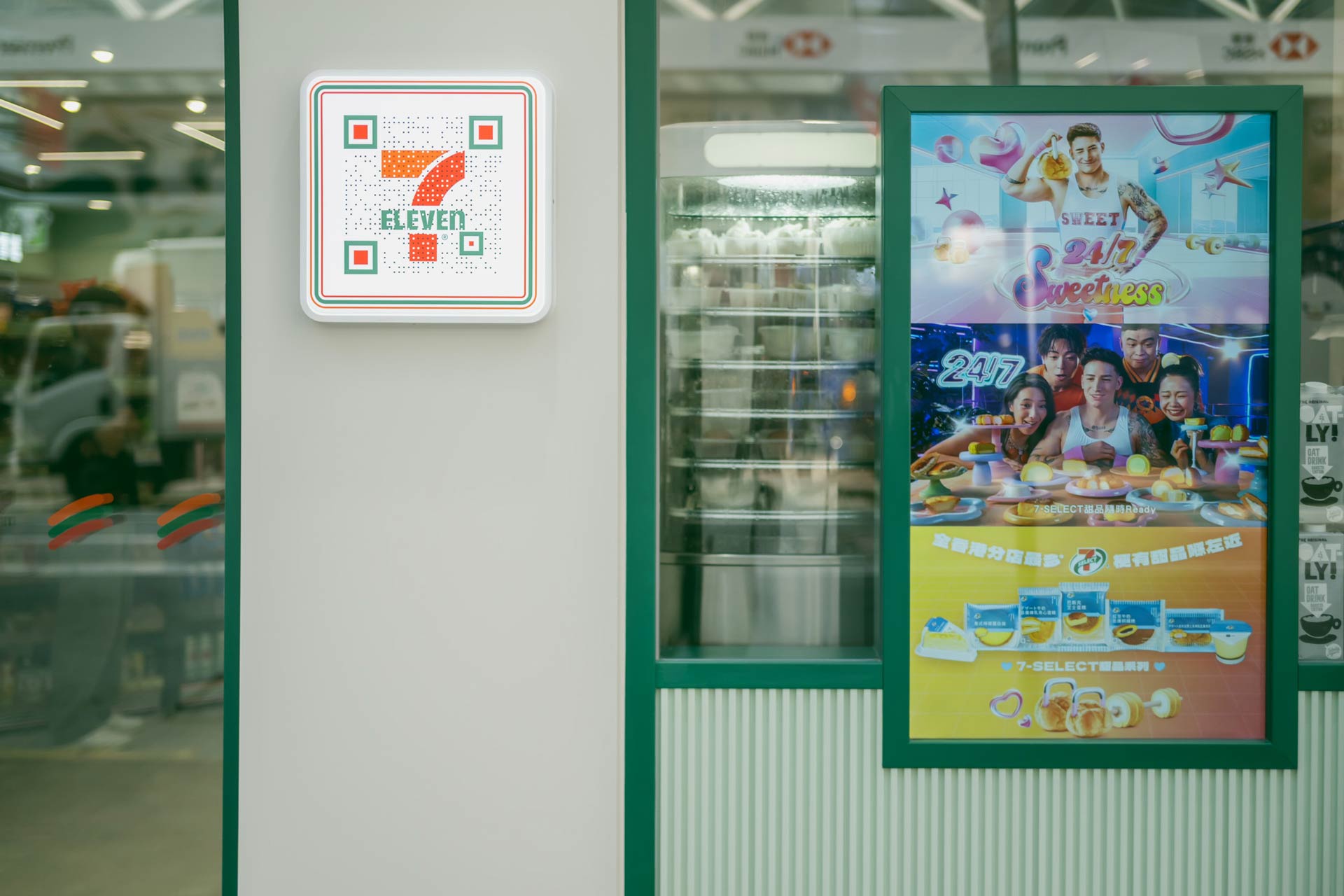 7-Eleven Concept Store Causeway Bay Hong Kong Store Interior, Signage and Artwork Design by Plaap Design