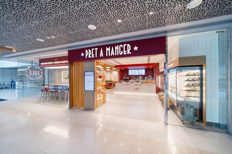 Pret A Manger IFC Hong Kong Store Detail Design by Plaap Design