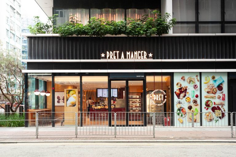 Pret A Manger K11 Atelier Quarry Bay Hong Kong Store Interior Design by Plaap Design