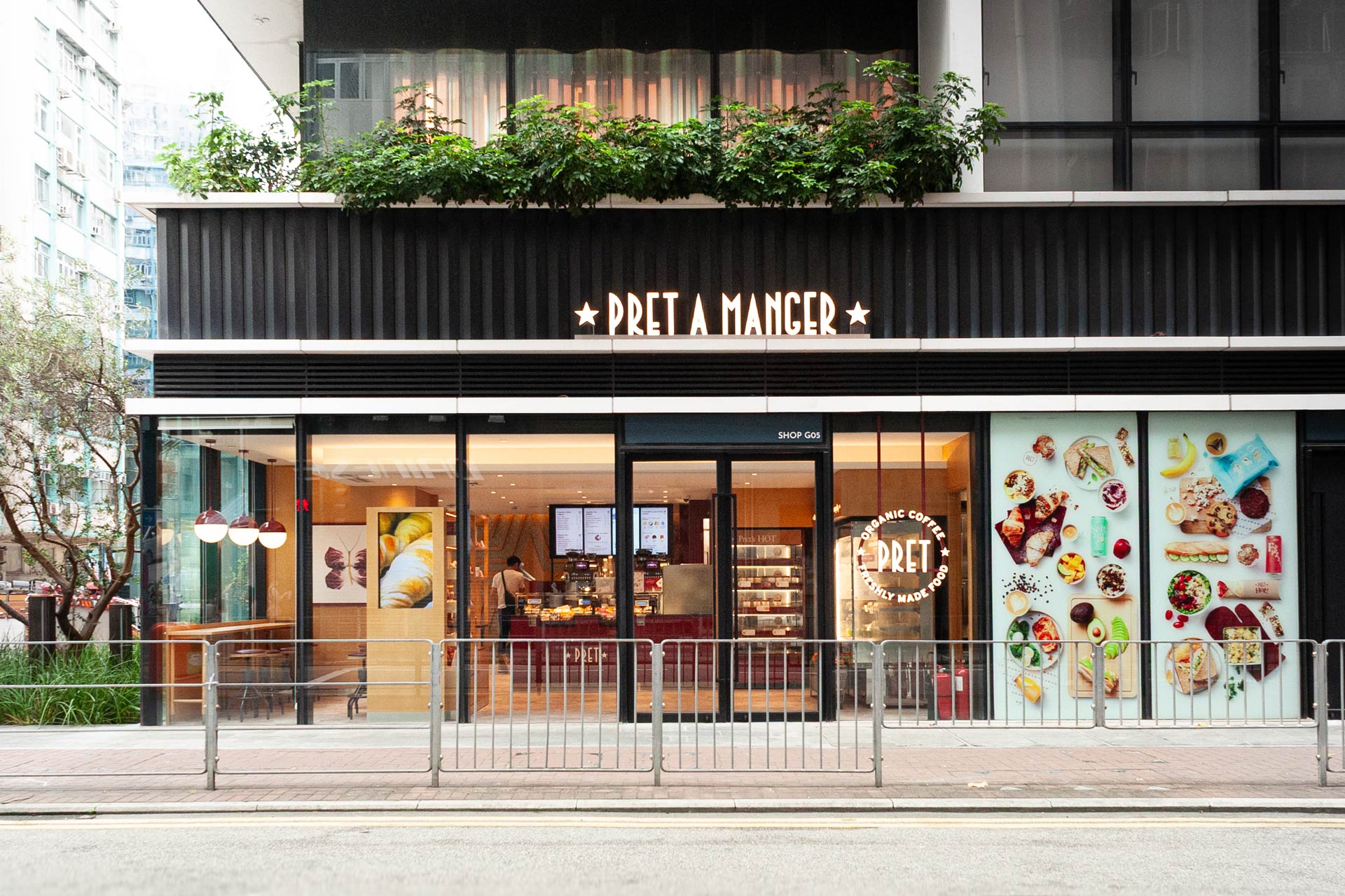 Pret A Manger K11 Atelier Quarry Bay Hong Kong Store Interior Design by Plaap Design