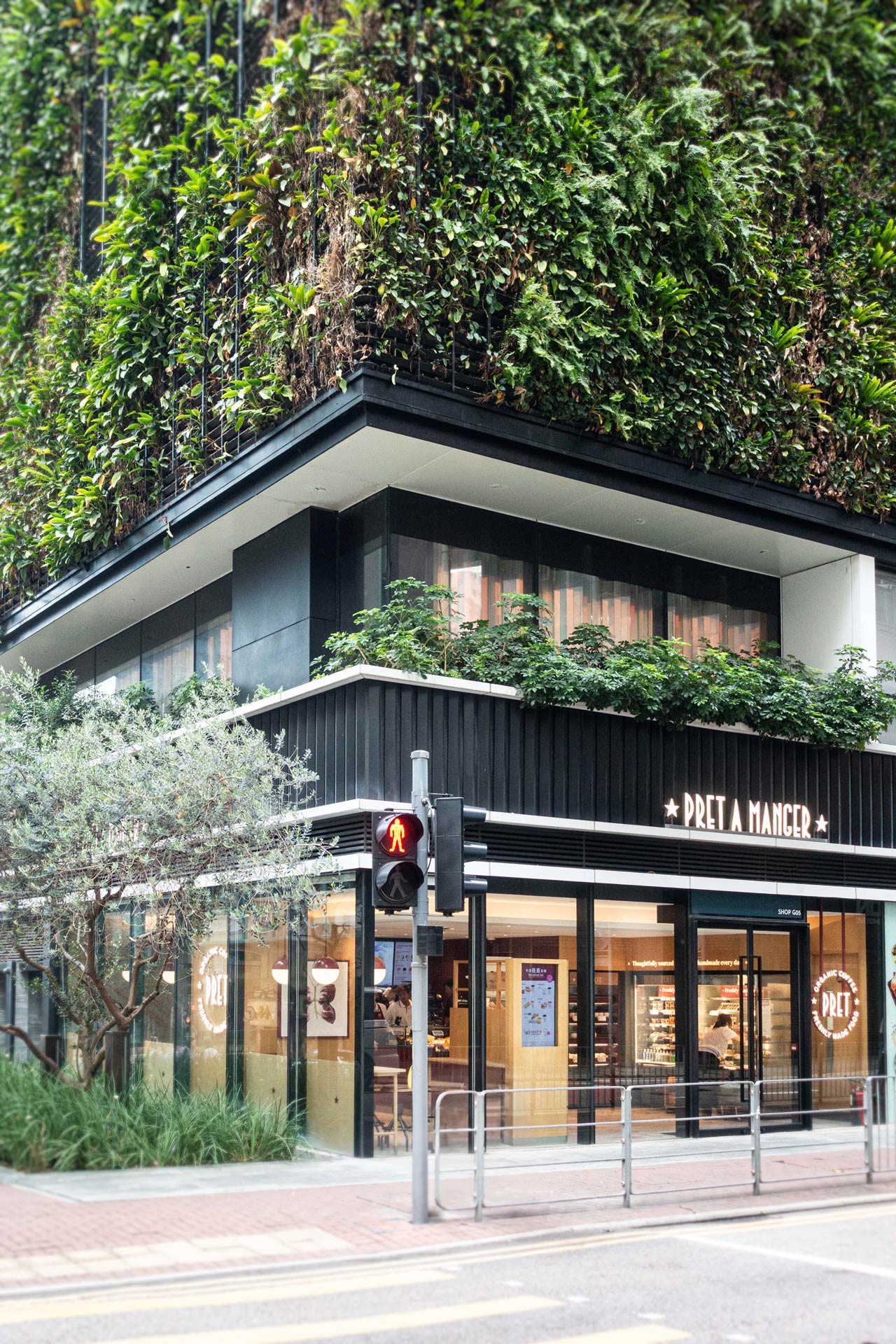 Pret A Manger K11 Atelier Quarry Bay Hong Kong Store Interior Design by Plaap Design