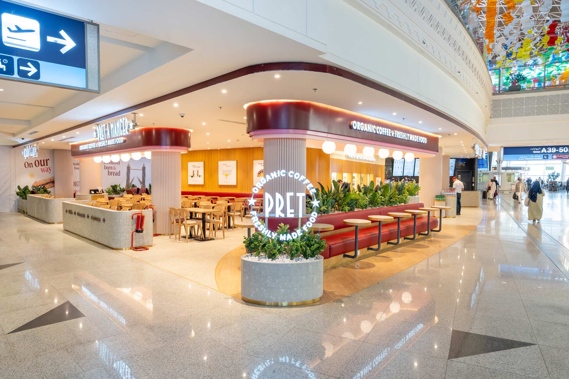 Pret A Manger Saudi Arabia Store Interior Design and Styling by Plaap Design